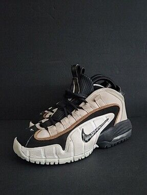 Nike Air Penny 1 Retro Basketball Shoes Black Tan Hardaway Size 5Y